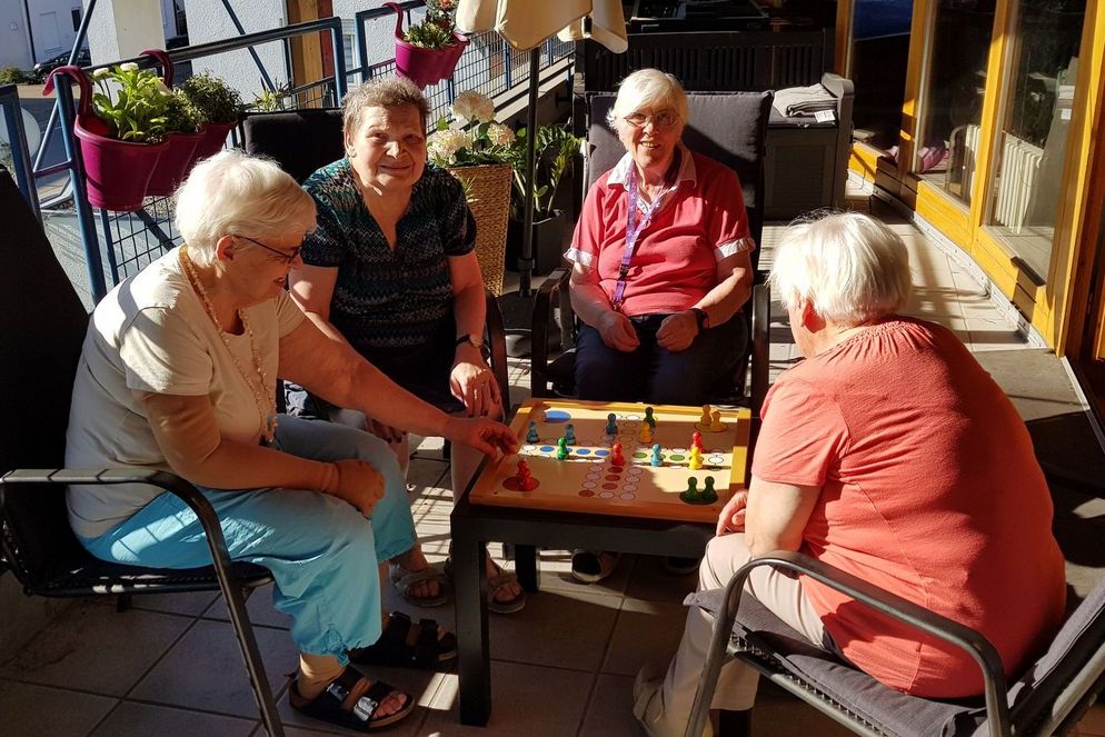 Spaß in der Seniorentagesbetreuung