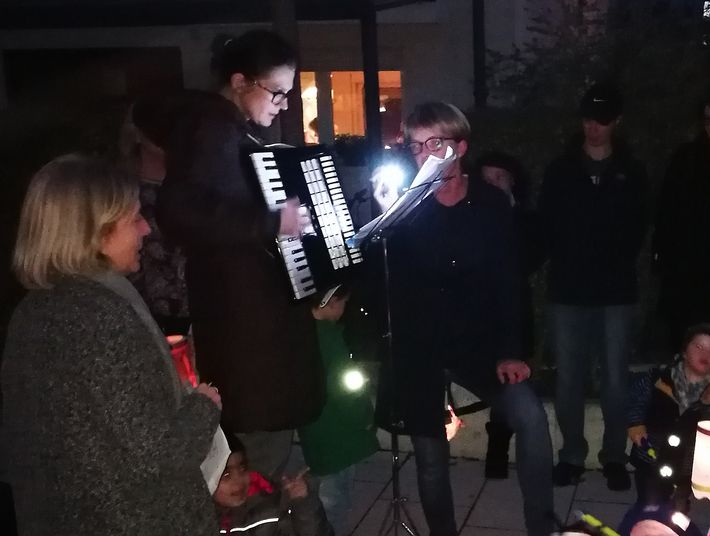 Martinsumzug Pusteblume