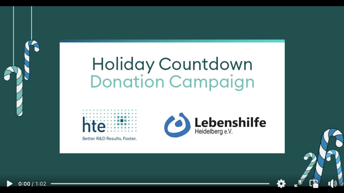 Spendenaktion hte GmbH