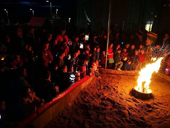 Martinsumzug Pusteblume