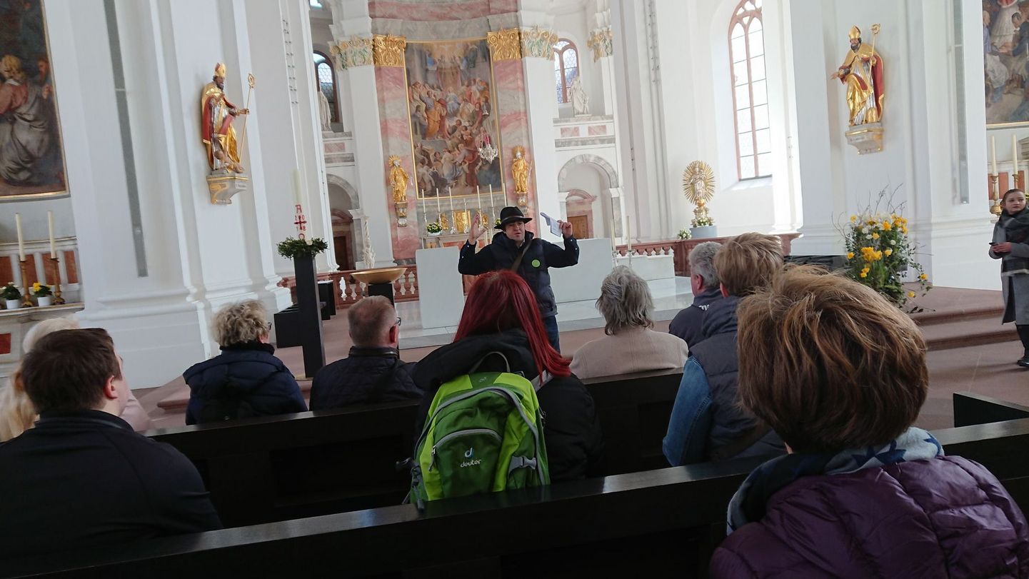 Stadtführung mit Gruppe