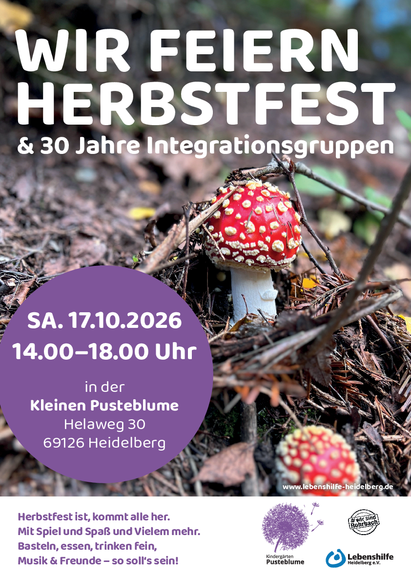 Plakat Herbstfest 