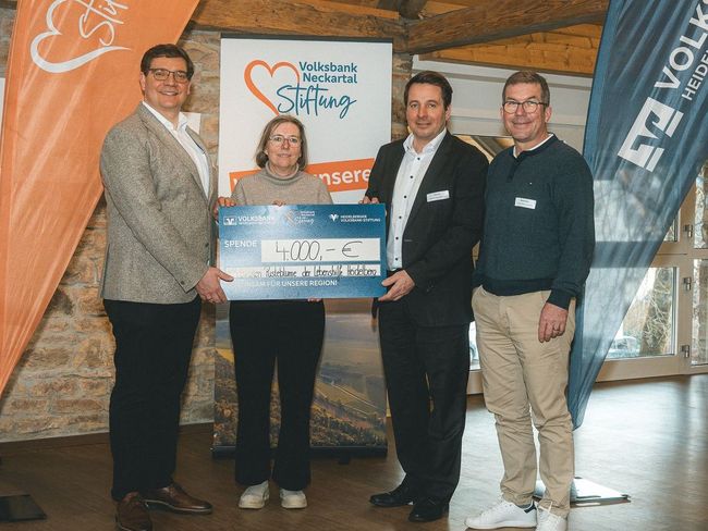 Spendenübergabe 