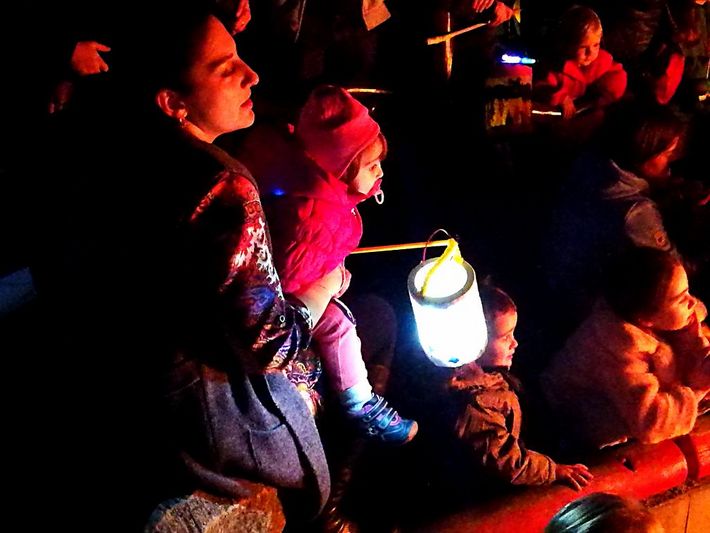 Martinsumzug Pusteblume