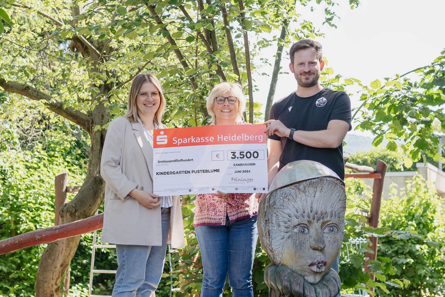 Spendenübergabe