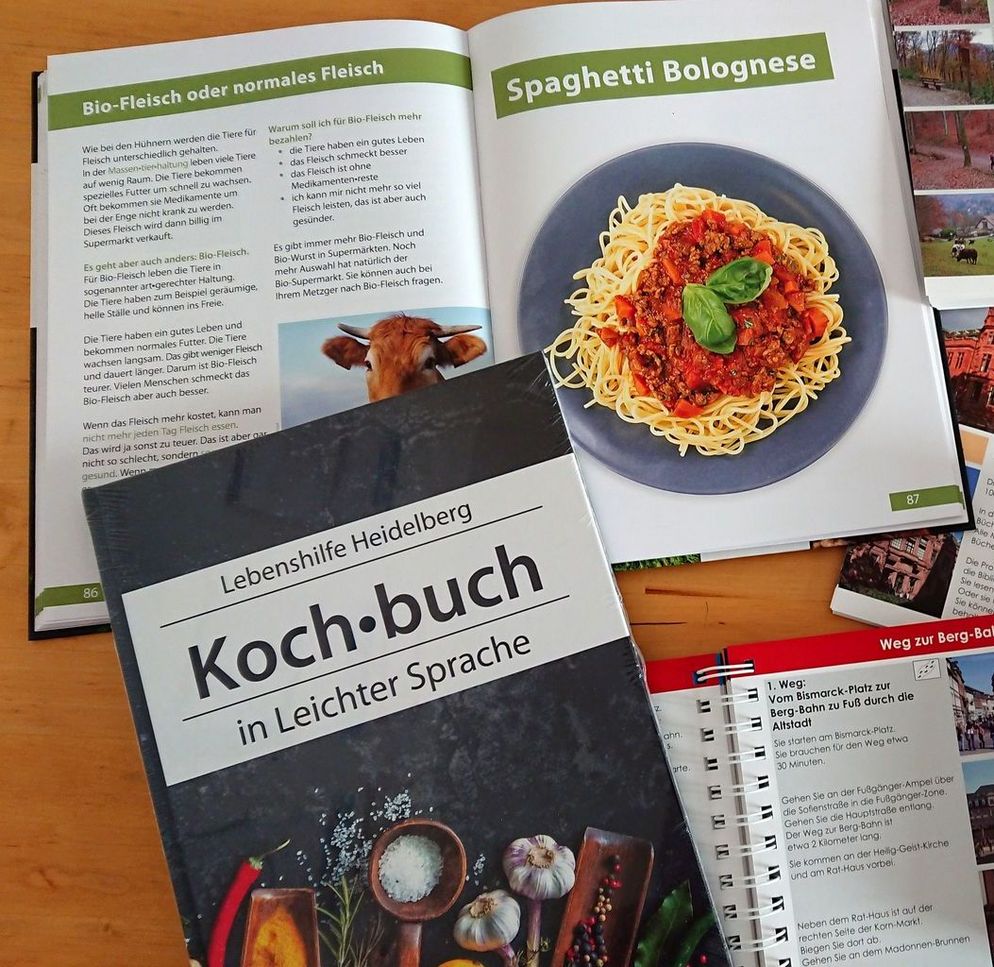 Kochbuch in Leichter Sprache