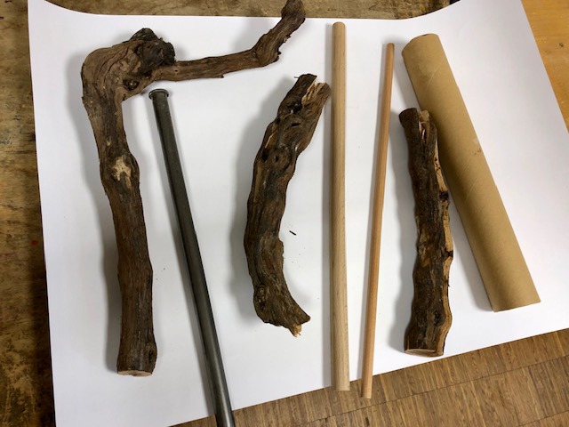 Staffenstäbe für den SAS Halbmarathon der TSG 78 Heidelberg