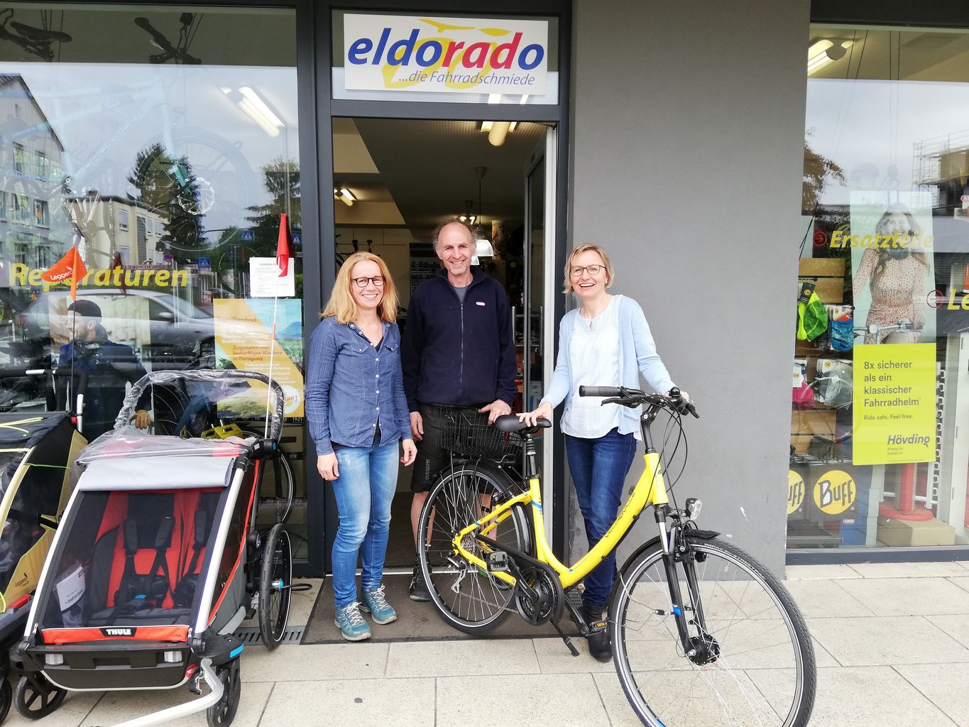 Großzügige Fahrradspende