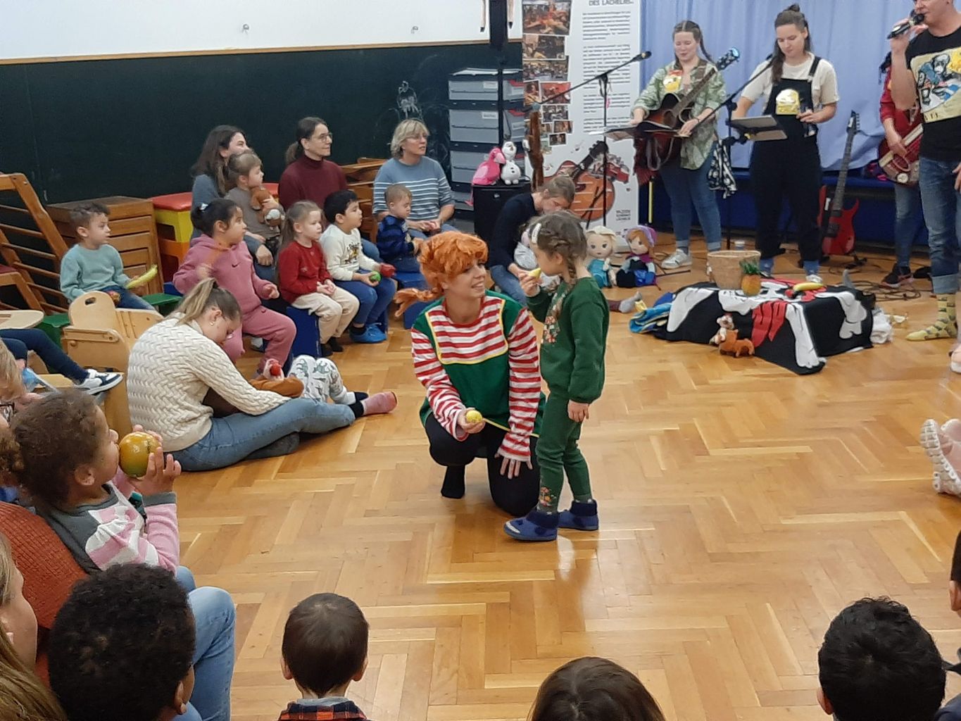 Musik schenkt Lächeln