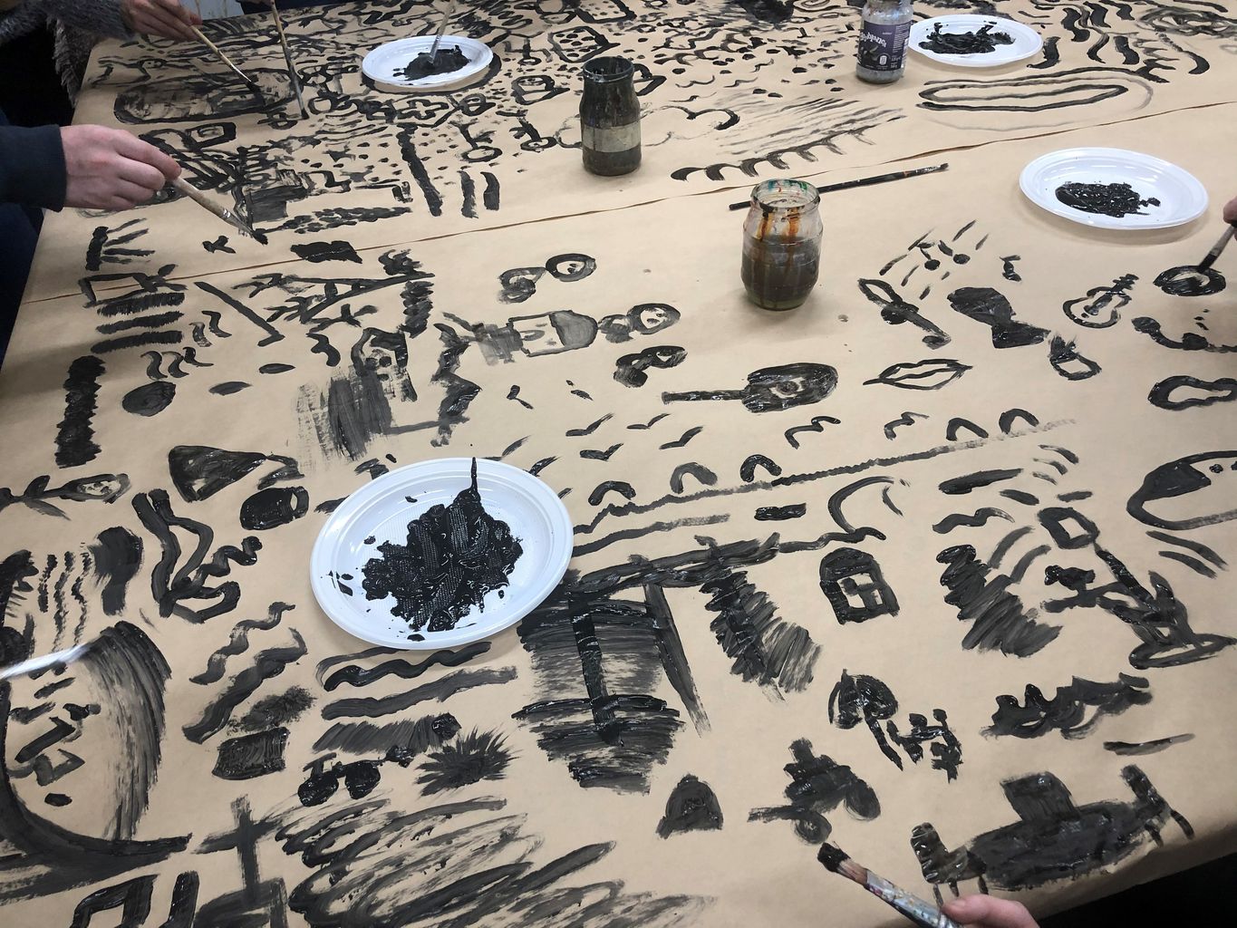 Gemeinsames und kreatives Arbeiten